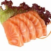 Zalm, sashimi kwaliteit, per 100gram