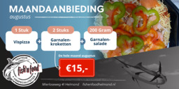 Maandaanbieding Augustus