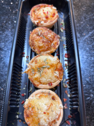 mini quiche gamba